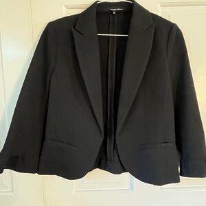 Amanda & Chelsea Textured Black Jacket